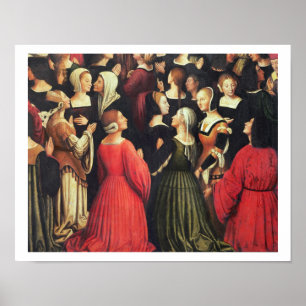 Jungfrukoronation, 1513 (olja på panel) (det poster
