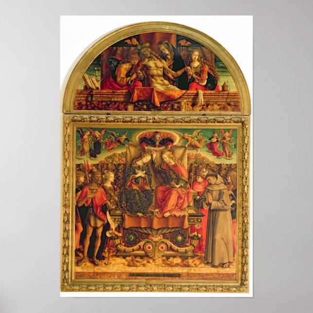 Jungfrukoronation Poster (Framsidan)