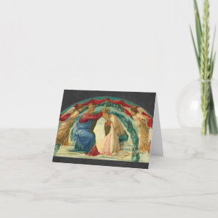 Jungfrukoronationen av Filippino Lippi Tack Kort