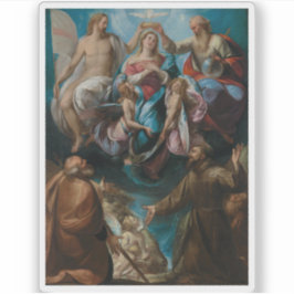 Jungfrukoronationen med Joseph&Francis Klistermärken