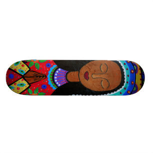 JUNGFRULIG GUADALUPE Skateboard Bräda 21,5 Cm