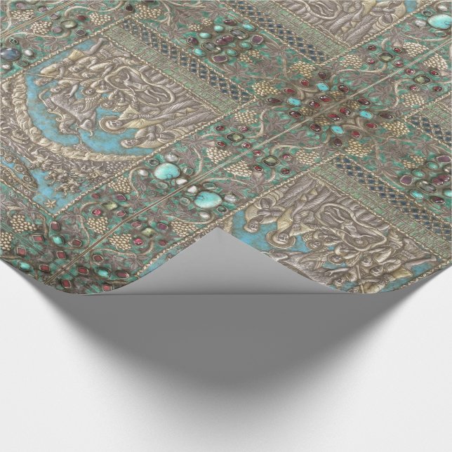 Jungfrulig Mary för helig familj shepherds Presentpapper (Hörn)