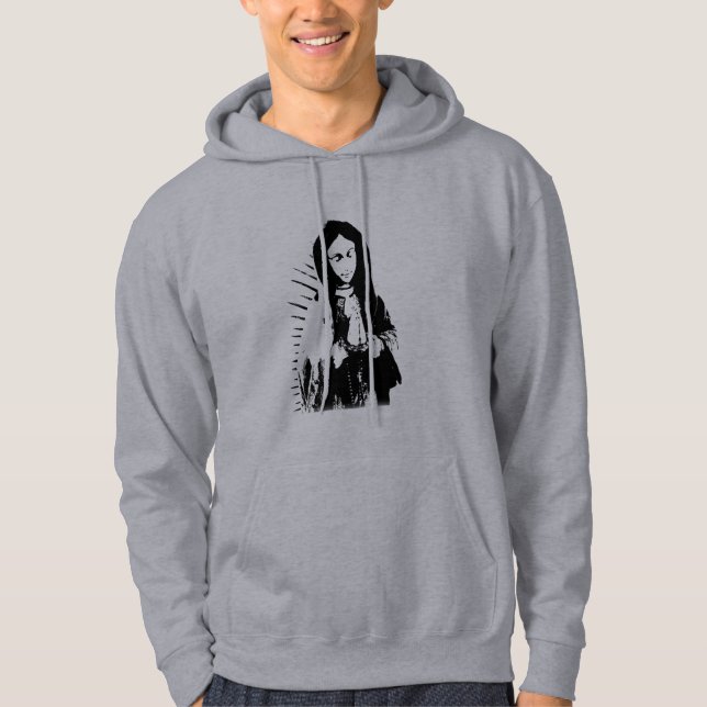 Jungfrulig Mary Hoodie (Framsida)