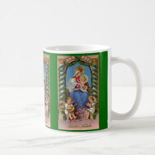 Jungfrulig Mary och babyJesus   religiös mugg