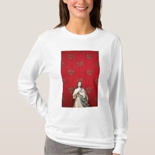 Jungfrulig staty i en Spaccanapoli kyrka, Naples T Shirt