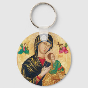 Jungfruliga Mary Keychain Nyckelring
