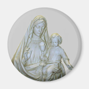 Jungfruliga Mary Magnet