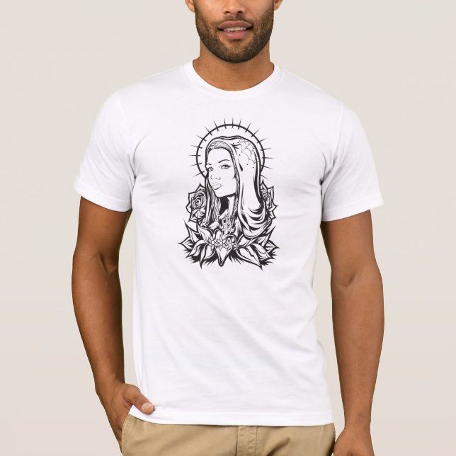 Jungfruliga Mary Tee (Framsida)