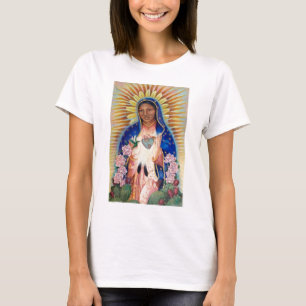 Jungfruliga Mary - vår dam av Guadalupe Tee