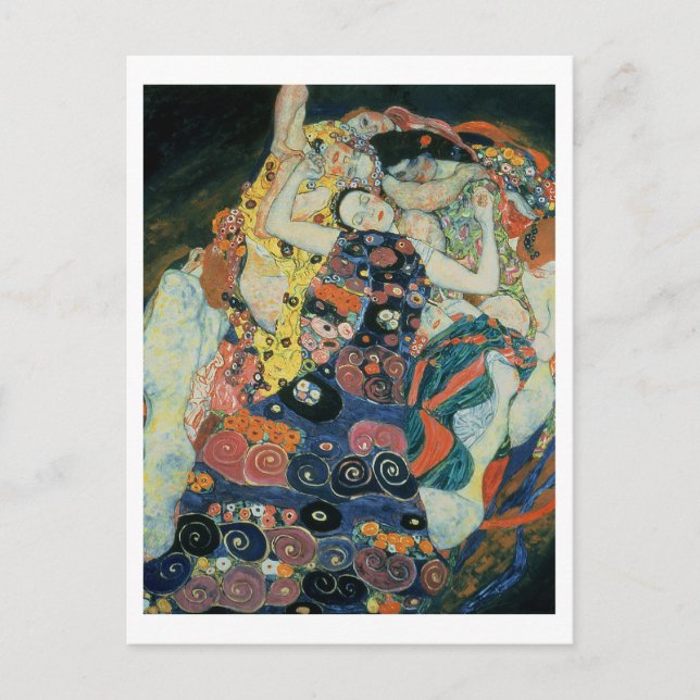 Jungfrun, 1913 (olja på kanfas) vykort (Framsida)