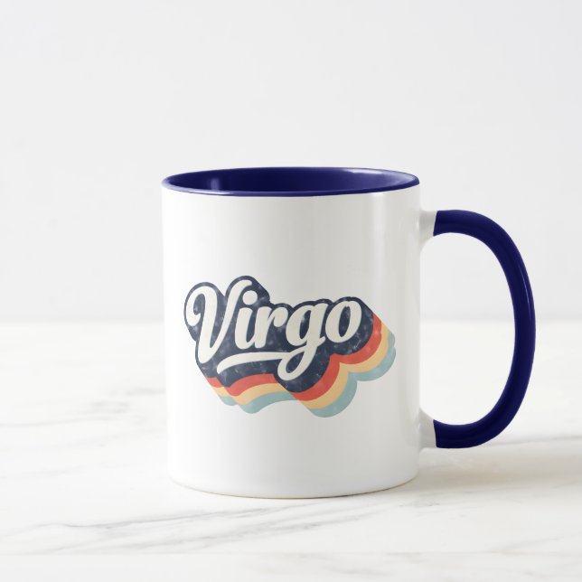 Jungfrun astrologiska tecken mugg (Höger)