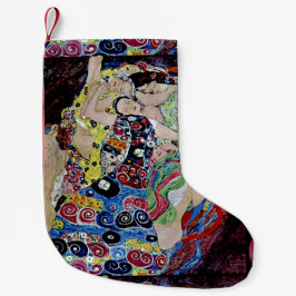 Jungfrun av Gustav Klimt, art nouveau, art déco, Liten Julstrumpa