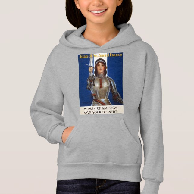 Jungfrun av Orléans: Jeanne d'Arc - Frankrikes hjä T Shirt (Framsida)