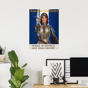 Jungfrun av Orléans, Jeanne d'Arc: hjältinna och r Poster