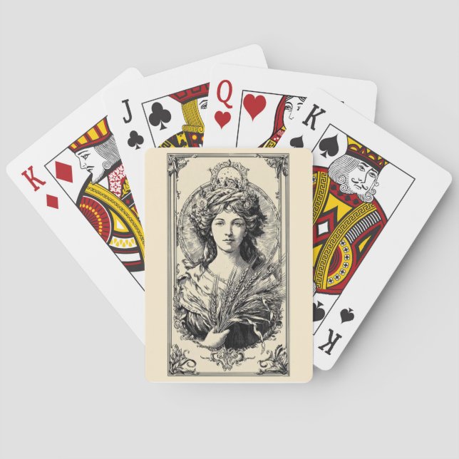 Jungfrun Casinokort (Baksidan)