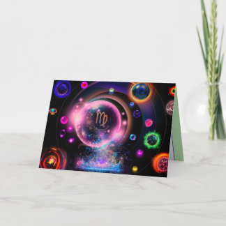 Jungfrun Födelsedagskort Inbjudan