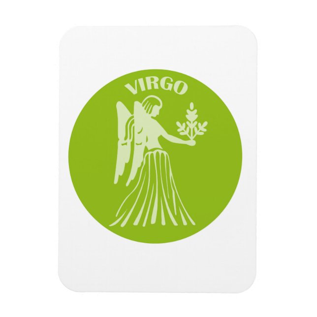 Jungfrun, Stjärntecken, Horoskop, Astrologi Magnet (Vertikal)
