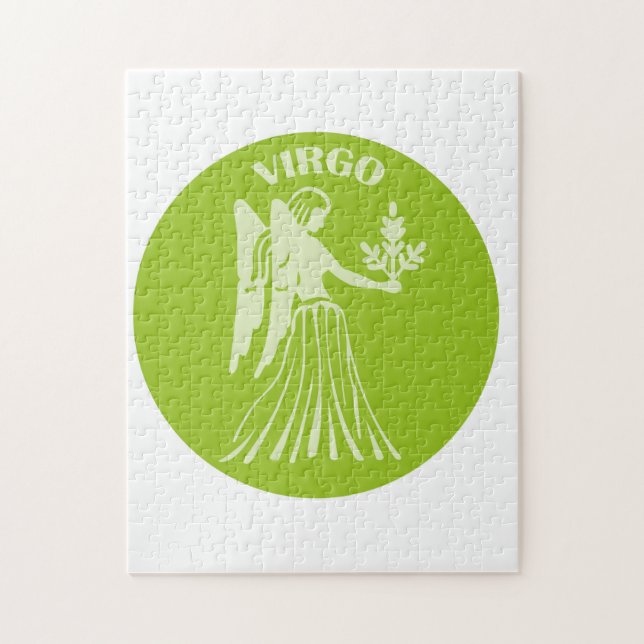 Jungfrun, Stjärntecken, Horoskop, Astrologi Pussel (Vertikal)