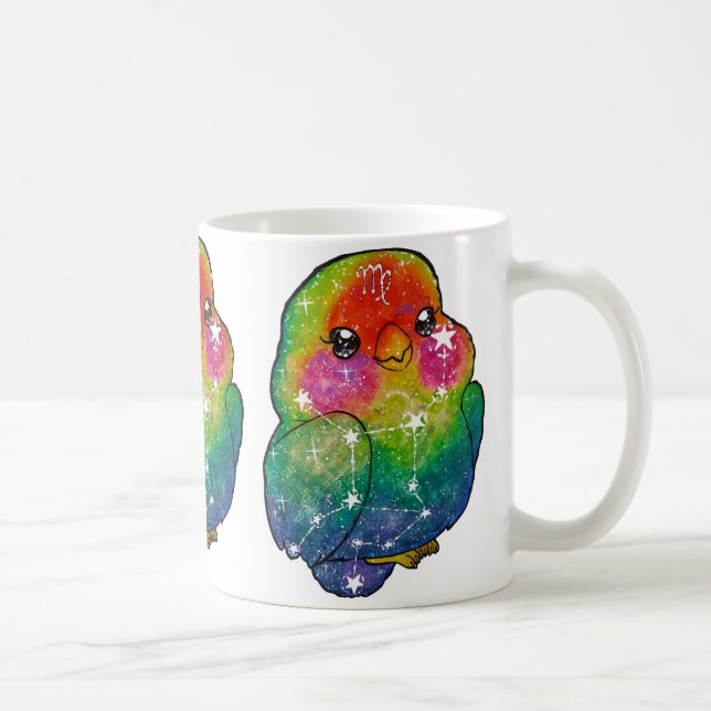 Jungfrun Stjärntecken Kaffemugg (Höger)