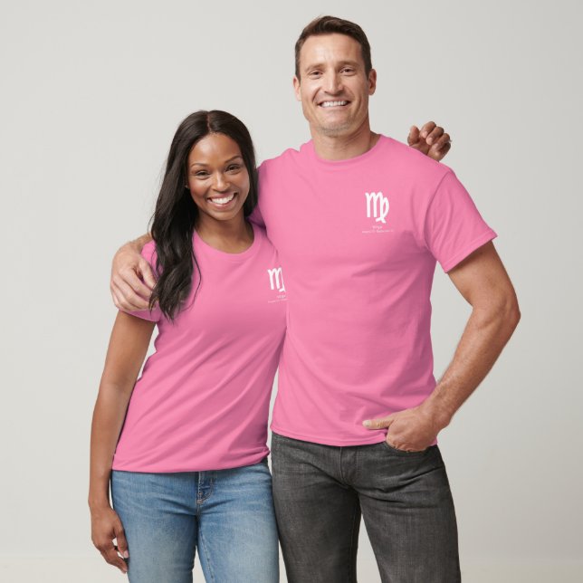 Jungfrun stjärntecken t-shirt (Unisex)
