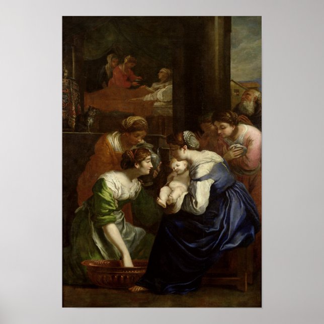Jungfruns födelse, 1620 poster (Framsidan)