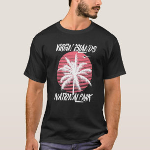 Jungfruöarna Handflatan träd nationalpark St. John T Shirt