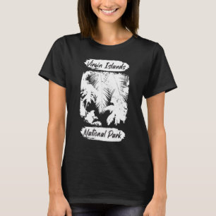 Jungfruöarna Handflatan träd St John National Park T Shirt