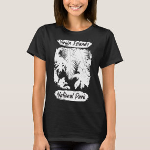 Jungfruöarna Handflatan träd St John National Park T Shirt