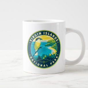 Jungfruöarna nationalpark jumbo mugg