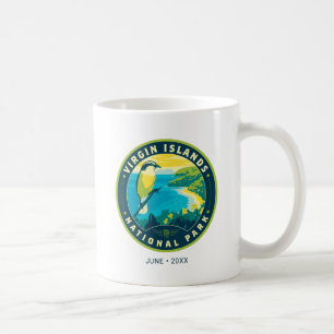 Jungfruöarna nationalpark kaffemugg