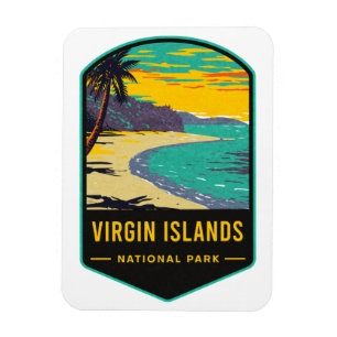 Jungfruöarna nationalpark magnet