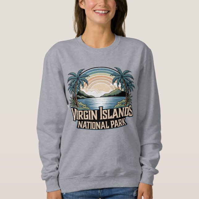 Jungfruöarna nationalpark t shirt (Framsida)