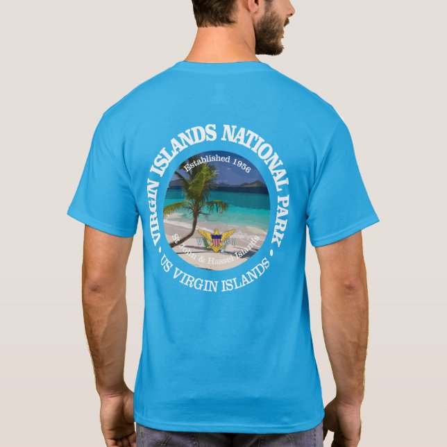 Jungfruöarna NP2 T Shirt (Baksida)