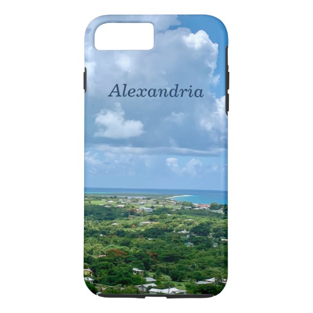 Jungfruöarna St. Croix Sandy Point Personalize Case-Mate iPhone Skal (Baksida)
