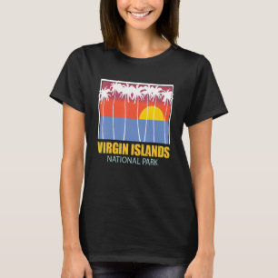 Jungfruöarna St John Souvenir Handflatan T Shirt