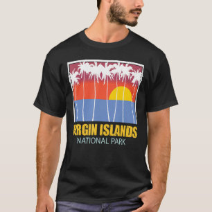 Jungfruöarna St John Souvenir Handflatan T Shirt
