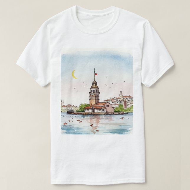 Jungfrutorn T Shirt (Design framsida)