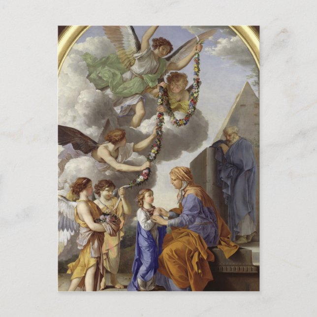 Jungfruutbildningen Vykort (Framsida)