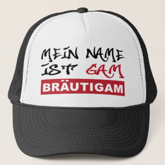 junggesellenabschied / hochzeit truckerkeps