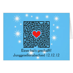 Junggesellenabschlied Zubehört Hälsningskort