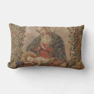 Junggin Adoring the Jesus Child Jul Lumbarkudde