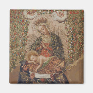 Junggin Adoring the Jesus Child Jul Magnet