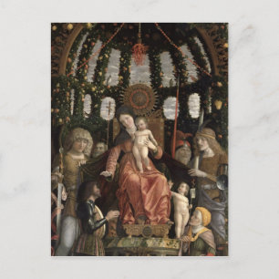 Junggin från Victory eller Madonna och Child Vykort