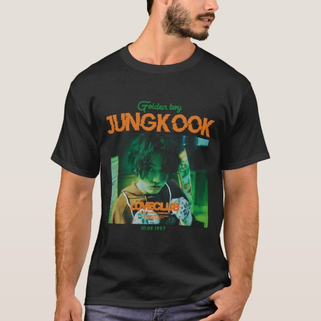 Jungkook Vintage T Shirt (Framsida)