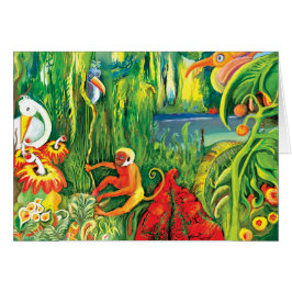 JUNGLA HÄLSNINGSKORT