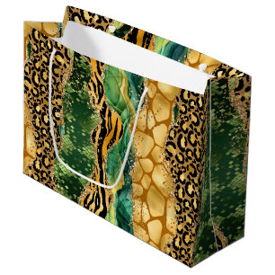 Jungle Agate Vild Glam Texturmönster