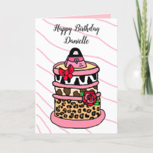 Jungle Animal Birthday Cake