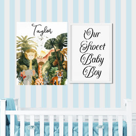 Jungle Animals Exotic Safari Dream Poster