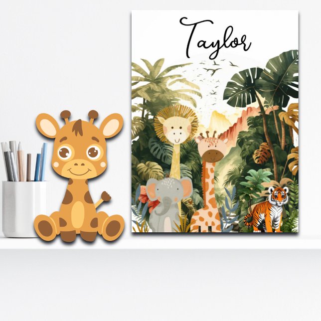 Jungle Animals Exotic Safari Dream Poster (Skapare uppladdad)