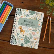 Jungle Animals Pastels Back to school Anpassningsb